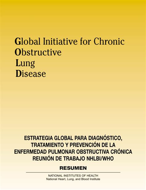 Global Initiative for Chronic Obstructive Lung Disease