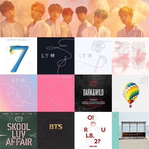 Bts Albums In Order - BTS Army