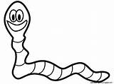 Inch Worm Coloring Pages sketch template