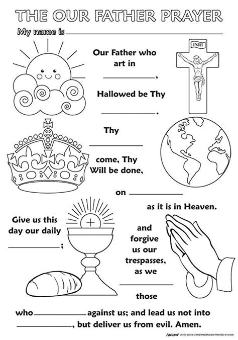 Catholic Free Printable Religious Worksheets - Printable Word Searches