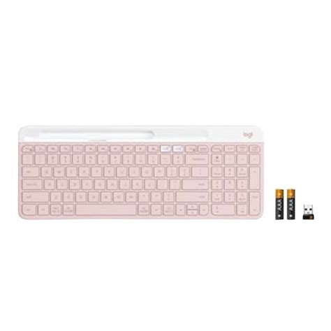 Logitech K585 Multi-Device Slim Wireless Compact Keyboard - Micro Center