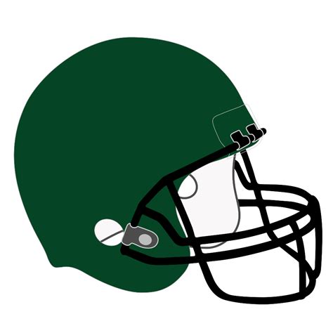 Green Football Helmet White Padding Clip Art at Clker.com - vector clip art online, royalty free ...