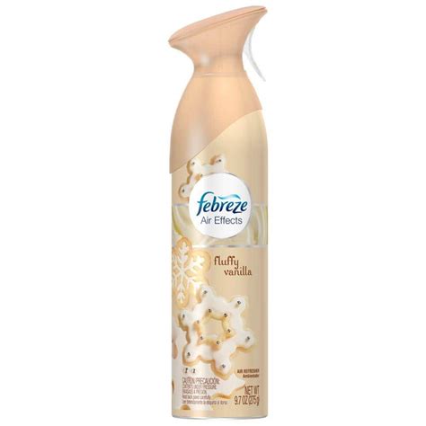 Febreze Air Effects 9.7 oz. Fluffy Vanilla Air Freshener Spray-003700086696 - The Home Depot