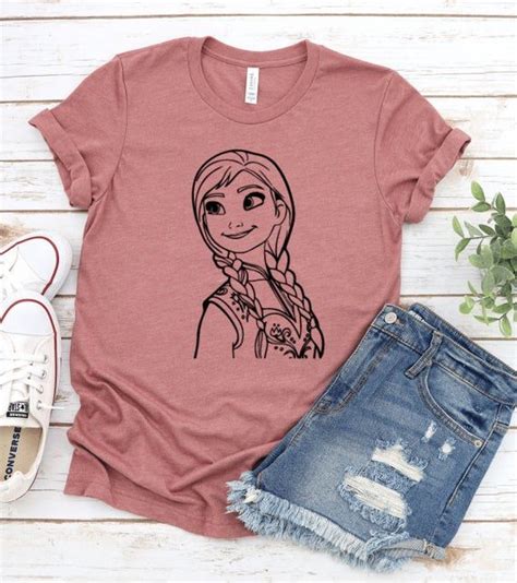 Anna Frozen T-shirt Disney Gift T-shirt Unisex Disney | Etsy in 2021 | Disney gift, Frozen ...