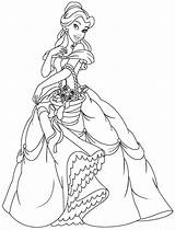Amazing Princess Belle coloring page  Download Print Or Color Online sketch template