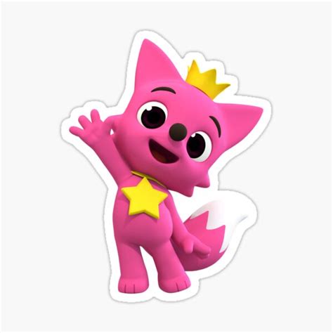 "Pinkfong Baby Shark" Sticker for Sale by AnnaAndVibes | Redbubble