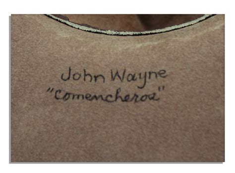 John Wayne Cowboy Hat Worn in Six Films - Auction Item