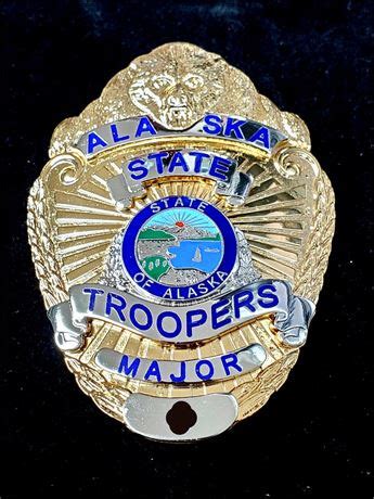 Collectors-Badges Auctions - Alaska State Troopers Major # blocked