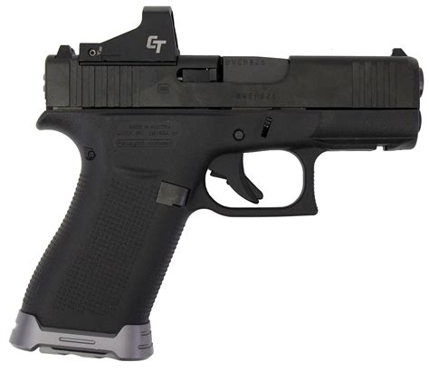 Glock 43X MOS 9mm Pistol - Used in Good Condition with Box Crimson Trace Red Dot