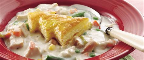 Puff Pastry-Topped Chicken Pie recipe from Betty Crocker