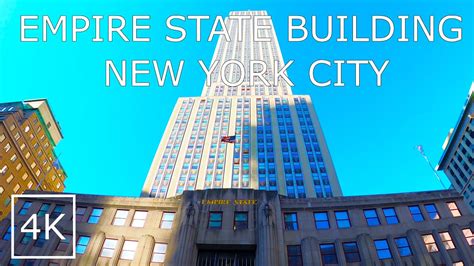 Empire State Building [ 4K ] New York City 2020 엠파이어 스테이트 빌딩 Walking NYC - YouTube