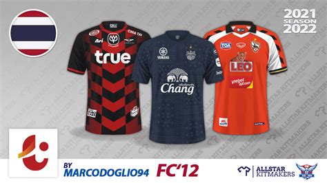 FC’12 Thailand – Thai League 1 2021/22 - FC'12 Kits Forum - FM22 - Football Manager 2022