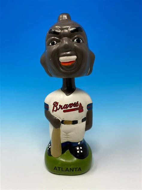 Lot # 387 ATLANTA BRAVES vintage CHIEF NOC-A-HOMA bobble BOBBLEHEAD ...