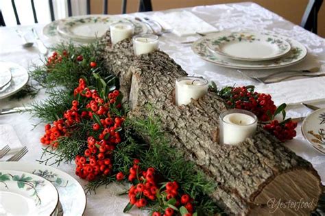 Christmas Candle Centerpieces To Make - Rustic Crafts & DIY