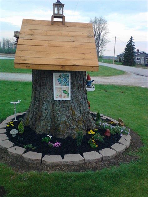 Tree Stump Garden Ideas - markanthonystudios.net