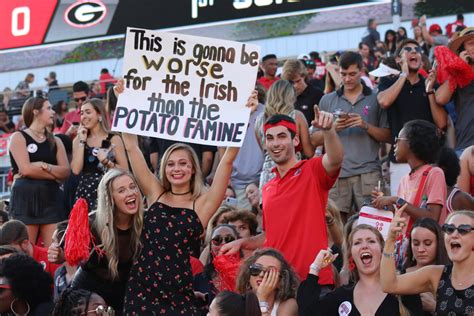 Georgia Football: Bulldogs Fans the Real MVP in the Win over Notre Dame - Sports Illustrated ...