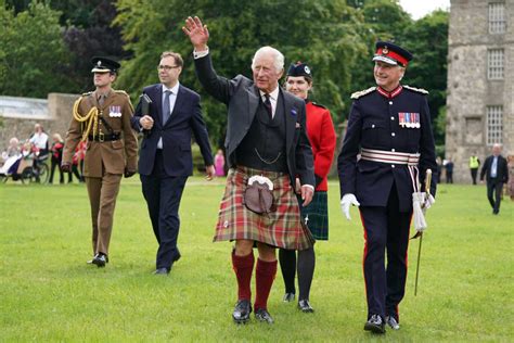 King Charles III Kicks off Scottish Week in Style, Sporting a Tartan ...