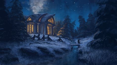 Winter Night by TomPrante on DeviantArt