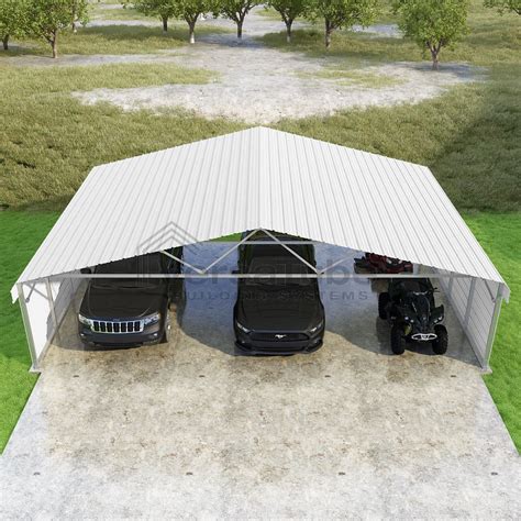 Classic Carport - 30'W x 20'L x 7'H - Carport or Shelter - Building Kits