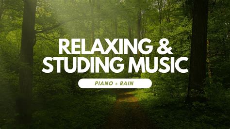 4-Hour Rain & Piano Music for Deep Relaxation & Painting - YouTube