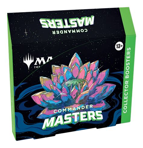 Commander Masters - Collector Booster Box - Commander Masters (CMM ...