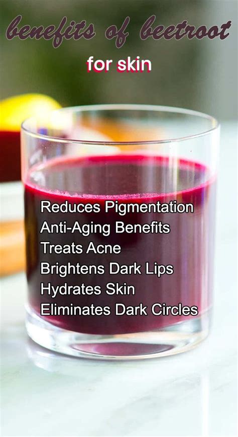 Some amazing benefits of beetroot for skin | Juice for skin, Beetroot juice benefits, Vitamins ...