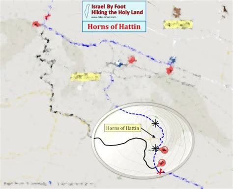 Battle Of Hattin Map