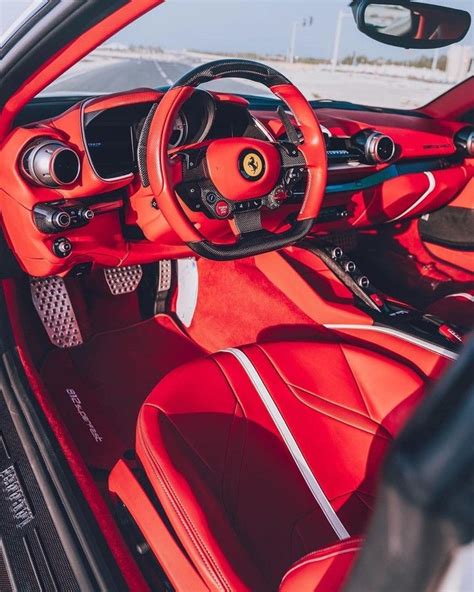 Ferrari ' s have the best interior | Dream cars, Ferrari, New cars