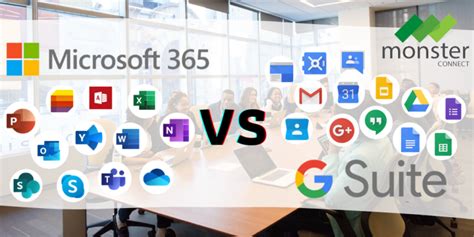 Monster Connect | Microsoft 365 Vs Google Workspace ต่างกันอย่างไร