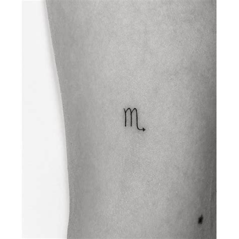 Scorpio zodiac sign tattoo – Artofit