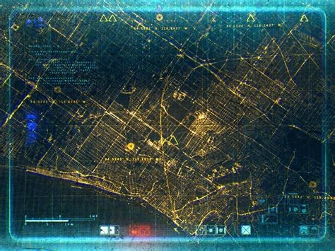 Map of L.A 2049 from the movie : r/bladerunner