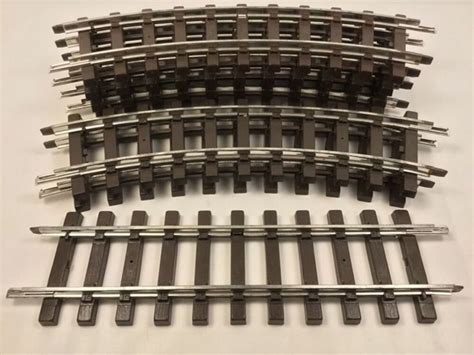 BACHMANN BIG HAULER METAL REPLACEMENT TRACK WITH BROWN BASE 7 PIECES #Bachmann | Train sets ...