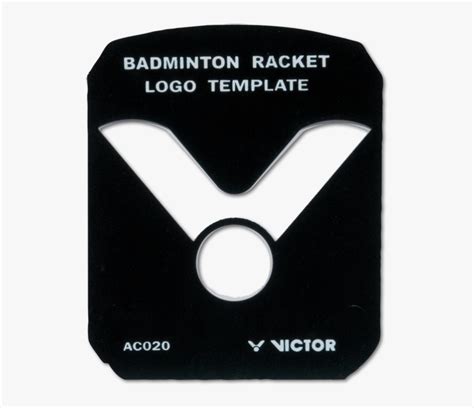 Badminton Racket Logo Template, HD Png Download - kindpng