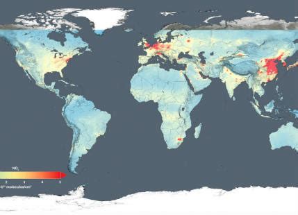 Nasa Air Pollution Map