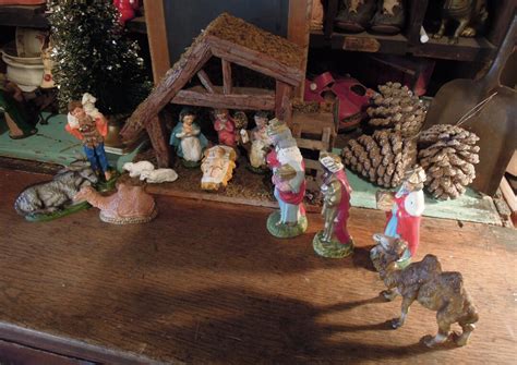 Vintage Italian Nativity Scene / Christmas Story Nativity / 14 - Etsy