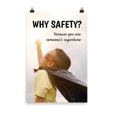 Why Safety - Premium Safety Poster – Inspire Safety