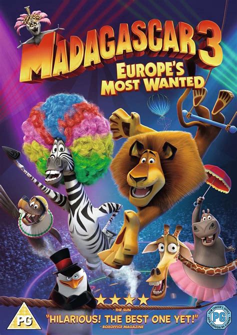 Madagascar 3: Europe'S Most Wanted Edizione: Regno Unito Import: Amazon.fr: DVD & Blu-ray