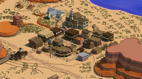 Ashton, a Wildwest town I made for our old server : r/Minecraft