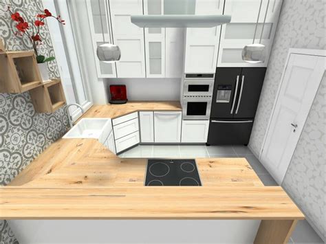 Small Peninsula Kitchen Layout Templates