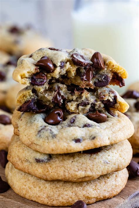 BEST Chewy Chocolate Chip Cookies - Crazy for Crust