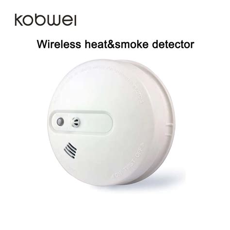 Heat sensor and smoke sensor 2 in 1 433MHZ wireless smoke&heat detector battery powered-in Smoke ...