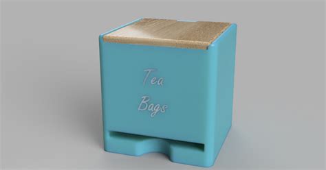 Tea Bag Dispenser | Customizable* by BrodyTaylor | Download free STL ...