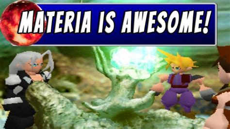 How FF7's Materia System Works Wonders | A Video Essay : r/gamereviews