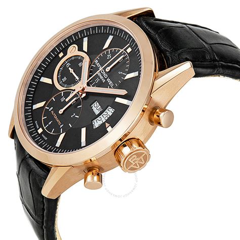 Raymond Weil Freelancer Automatic Chronograph Rose Gold Men's Watch ...