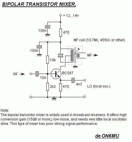 Simulating the BJT Mixer | Details | Hackaday.io