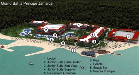 Grand Bahia Principe Jamaica Map - Cities And Towns Map