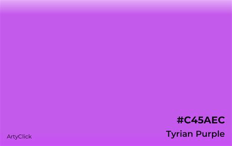 Tyrian Purple Color | ArtyClick