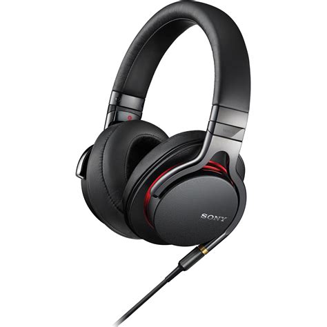 Sony MDR-1A Premium Hi-Res Stereo Headphones (Black) MDR1A/B B&H