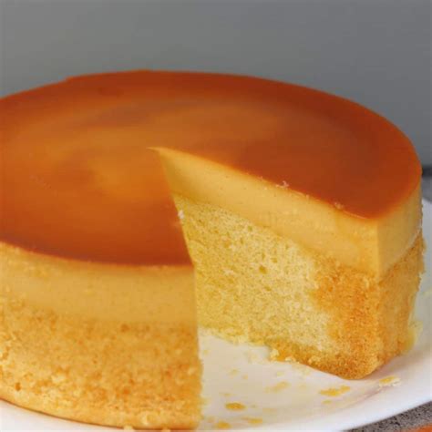 Leche Flan Cake Recipe - Filipino Custard Cake - AlmostNordic