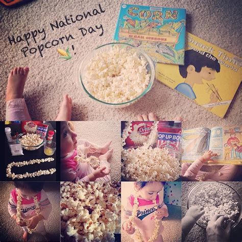 National Popcorn Day Jan 19th Kid Friendly Activities! Issie and I decided to enjoy the pop with ...